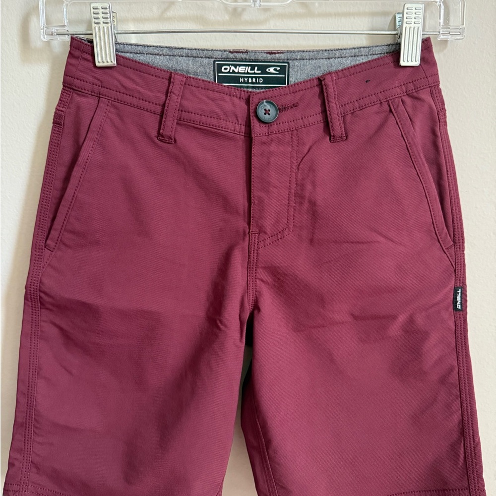 O'Neill Men's Maroon Hybrid Shorts